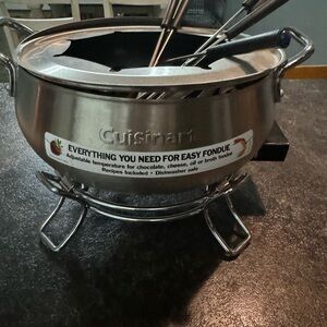 Cuisinart new fondue pot